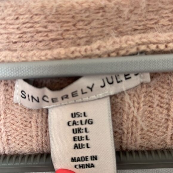 Sincerely Jules Long Sleeve Button up Cardigan NEW NWT - Picture 3 of 5